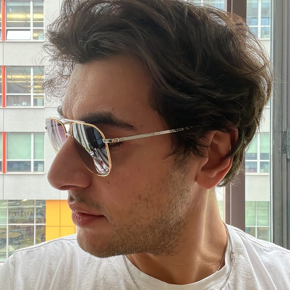 Gold frame sunglasses by THenri - Picture 6 of 7